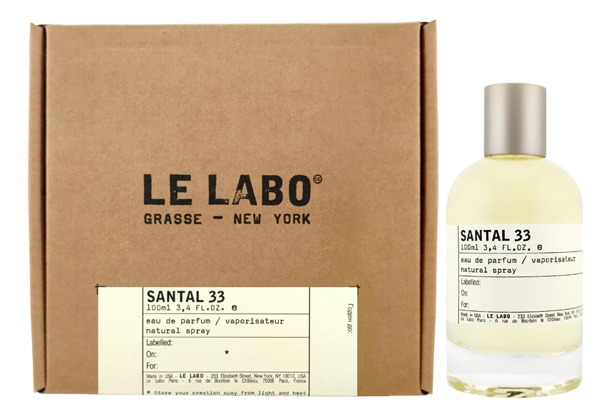 Le Labo Santal 33 100 мл, парфюмерная вода